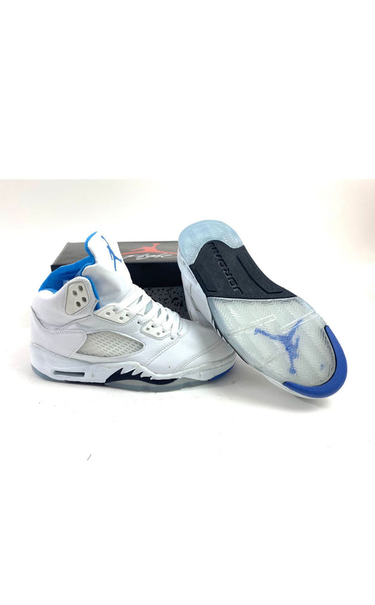 Jordan 5 calidad superior blanca